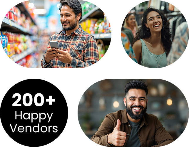 Happy Vendor